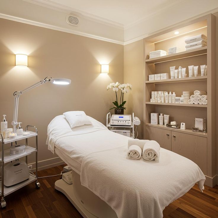 Aqua Facial Behandlungsraum bei Olympia Skin Cham